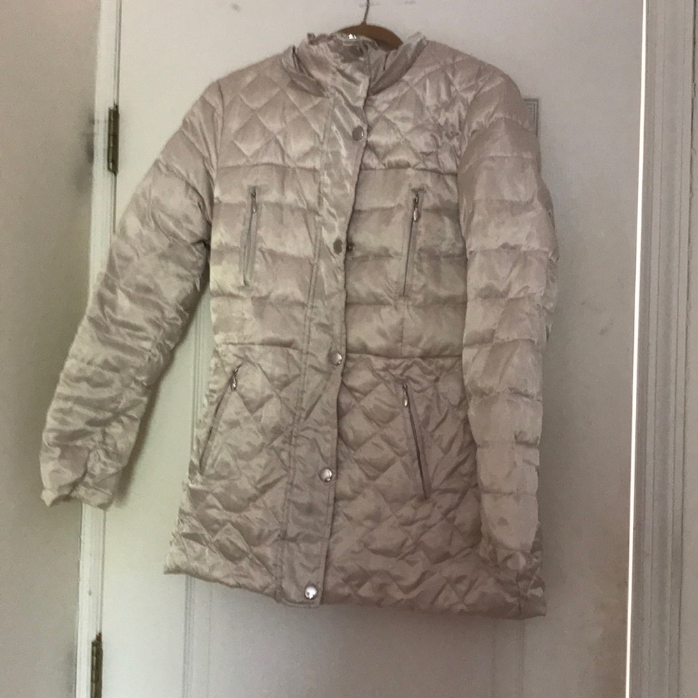 Sprit Cream Puffer Jacket